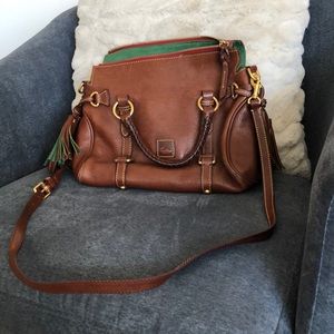 Dooney and Bourke brown leather bag